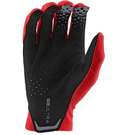 Troy Lee Designs SE Ultra Gloves - Solid Red / Black