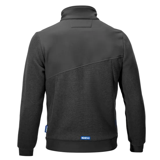 Sparco Grit Fleece Суичър с цип Crestone - Сив