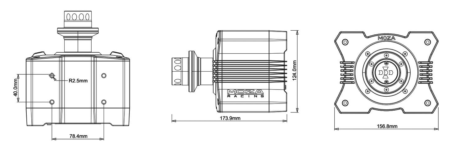 MOZA R5 Комплект