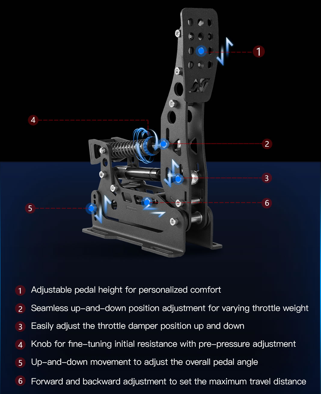 Simnet Sp App Simnet SP Pro - 2 Pedalset