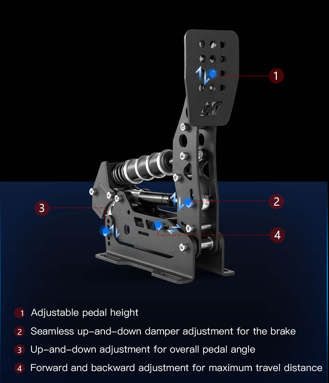 Simnet Sp App Simnet SP Pro - 2 pedal set