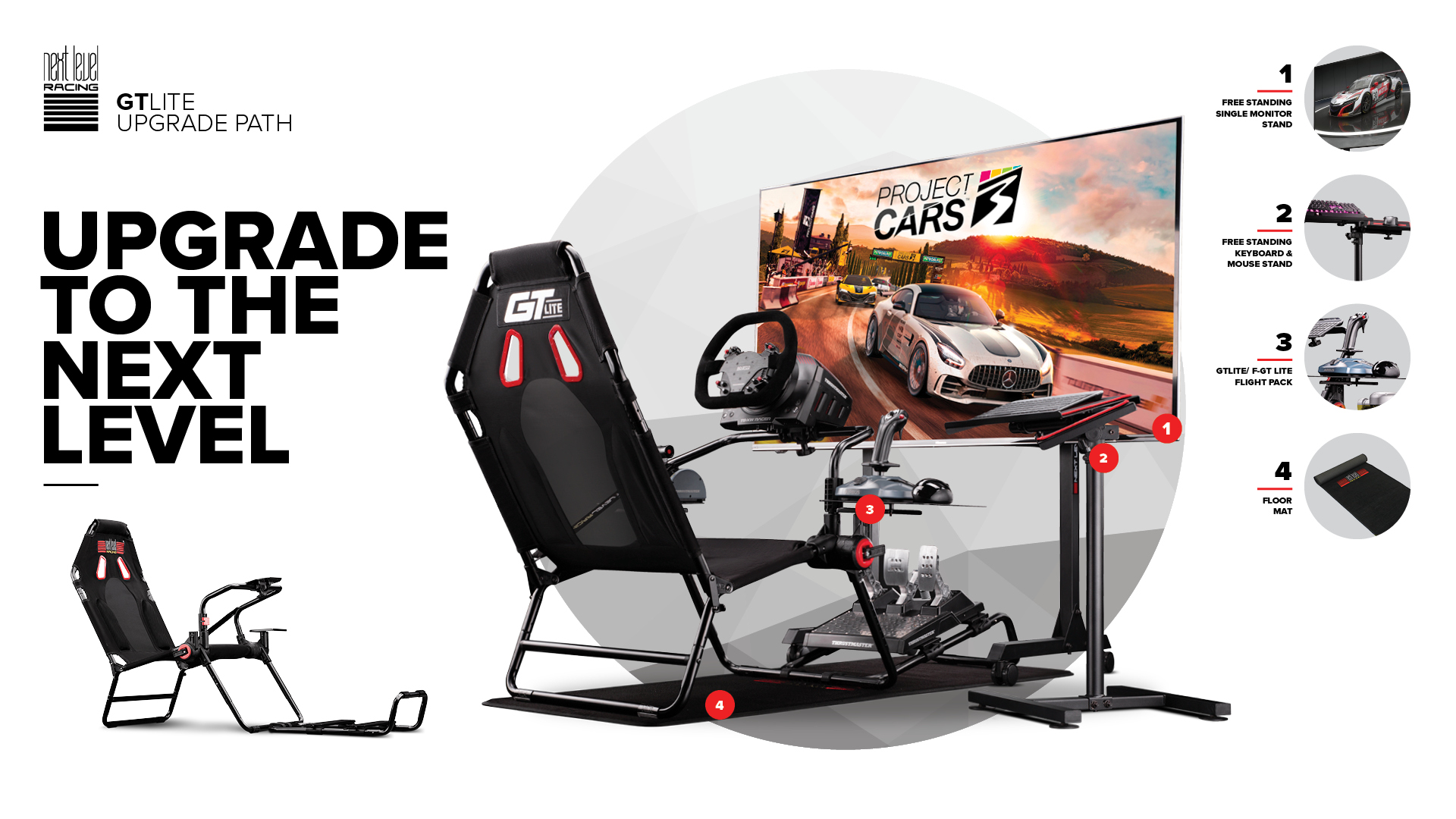 Next Level Racing GTLite Cockpit